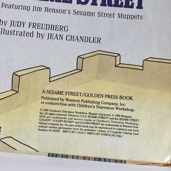 1980 Vintage Sesame Street kids book - Picture 2 of 6